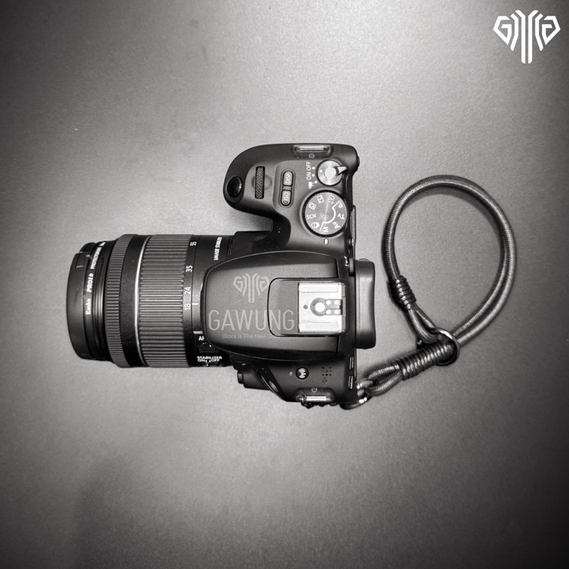Product image GAWUNG - Hand Strap Kamera SLR dan DSLR Vintage Tali Tangan Gelang Camera CAMVIN strap hitam