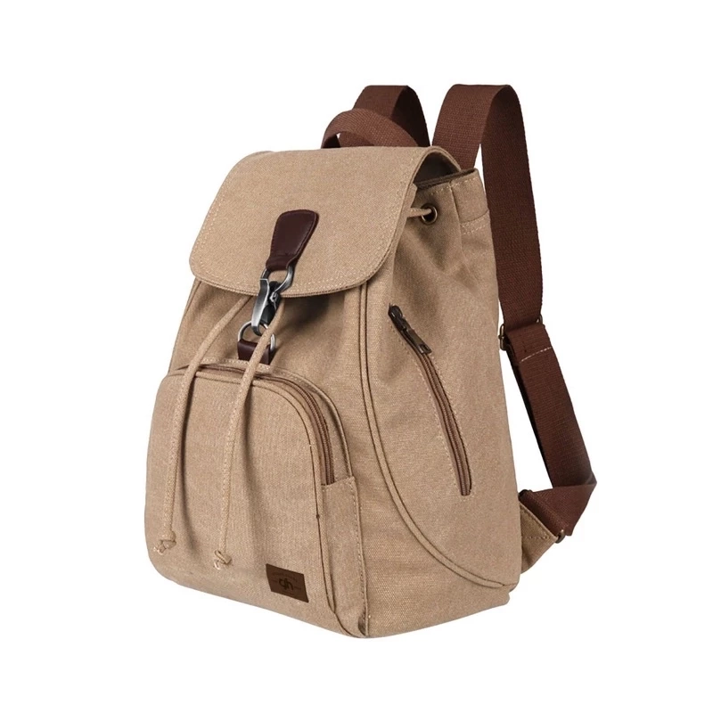 Tas Ransel Sekolah/Tas Kuliah/Tas Ransel Kerja/GH 01 All Size Khaki