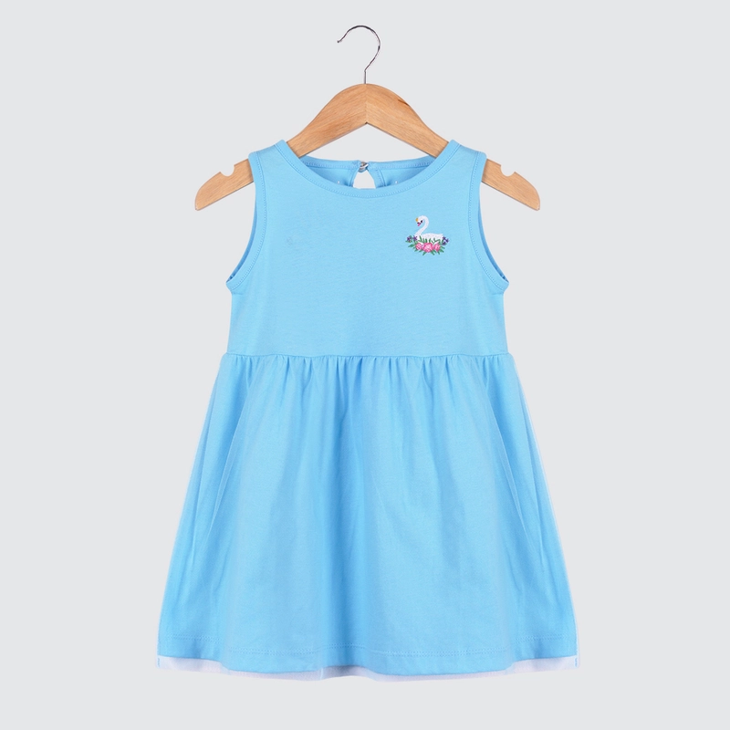 Product image Kiddiposh - Dress Anak Tulle Dress by Lala Koala 4 ( 2 - 3yr ) Baby Blue Swan