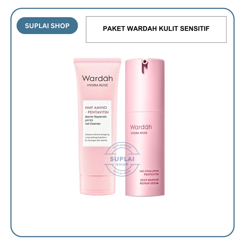Product image SUPLAI SHOP - Skincare Wardah Wajah Sensitif Kemasan 2 Item