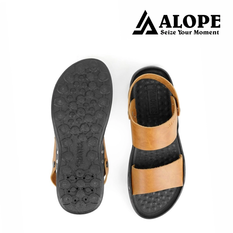 Product image ALOPE OFFICIAL - ALOPE - BUY 2 GET 1 SANDAL LOCO SANDAL UNISEX 39 TAN