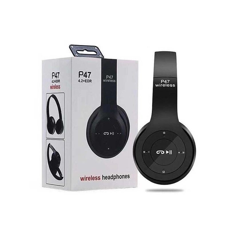 Product image Moveonesia - Headset Bluetooth Keren HEADSET KEREN HITAM