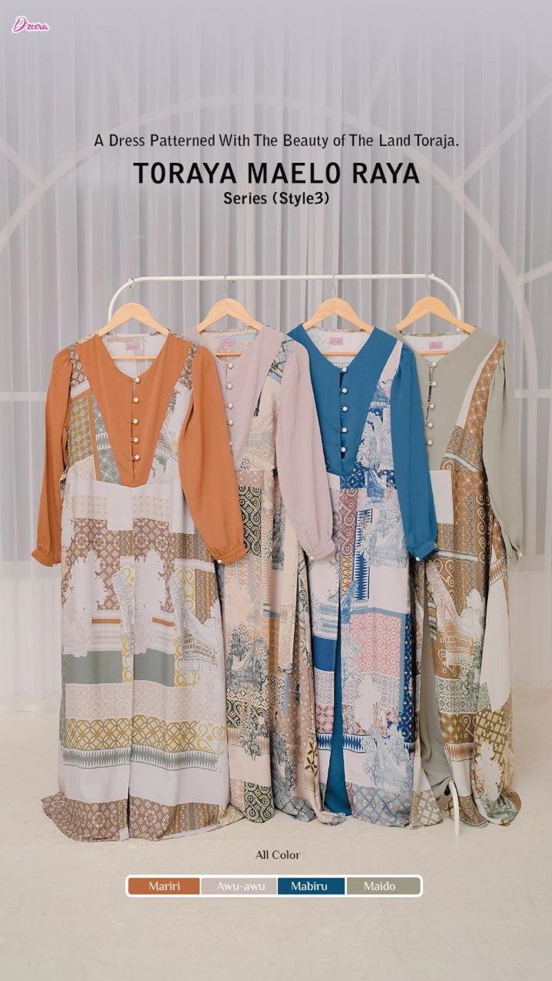 Product image Dzeera - TORAYA DRESS STYLE3 XS MAIDO
