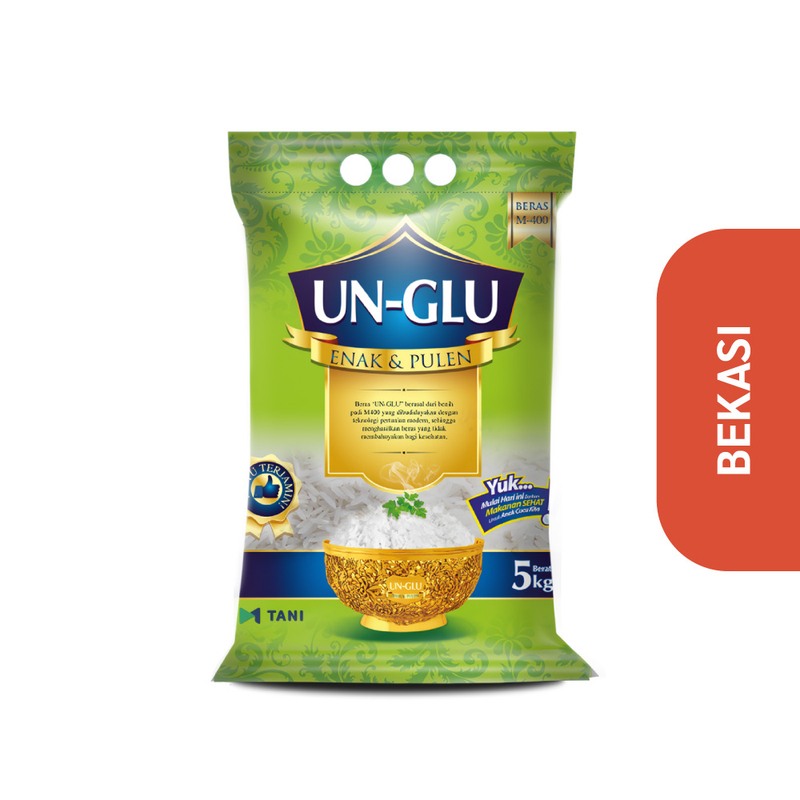 Product image Un-Glu Bekasi - Beras UN-GLU - 100 Kg 280823