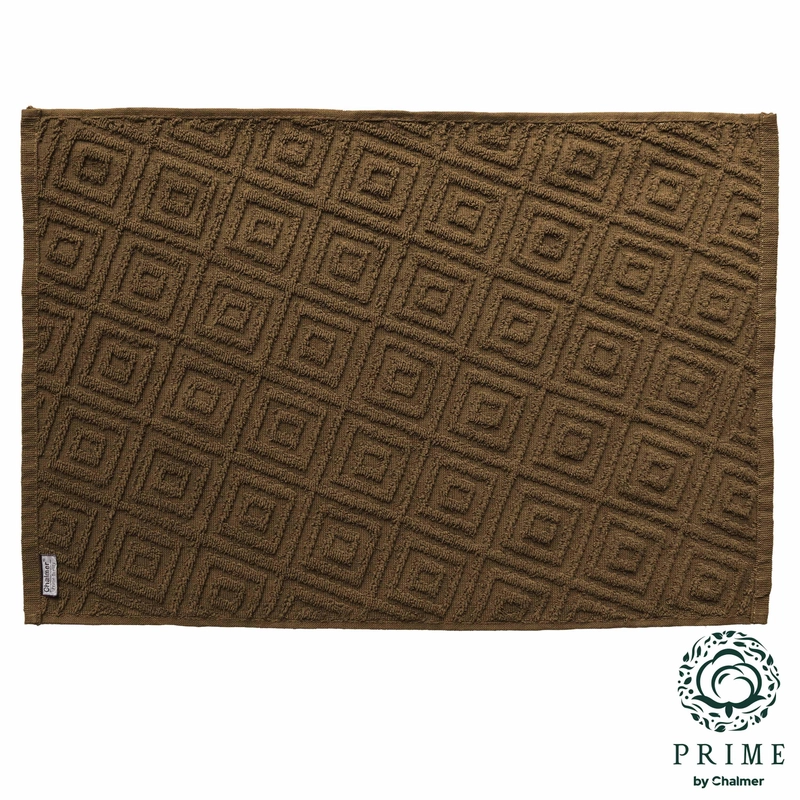 Product image Chalmer - Keset Prime by Chalmer Seri Limas 42 x 60 cm Keset Handuk Motif Dapur Kamar Mandi 42 x 60 cm Dark Brown