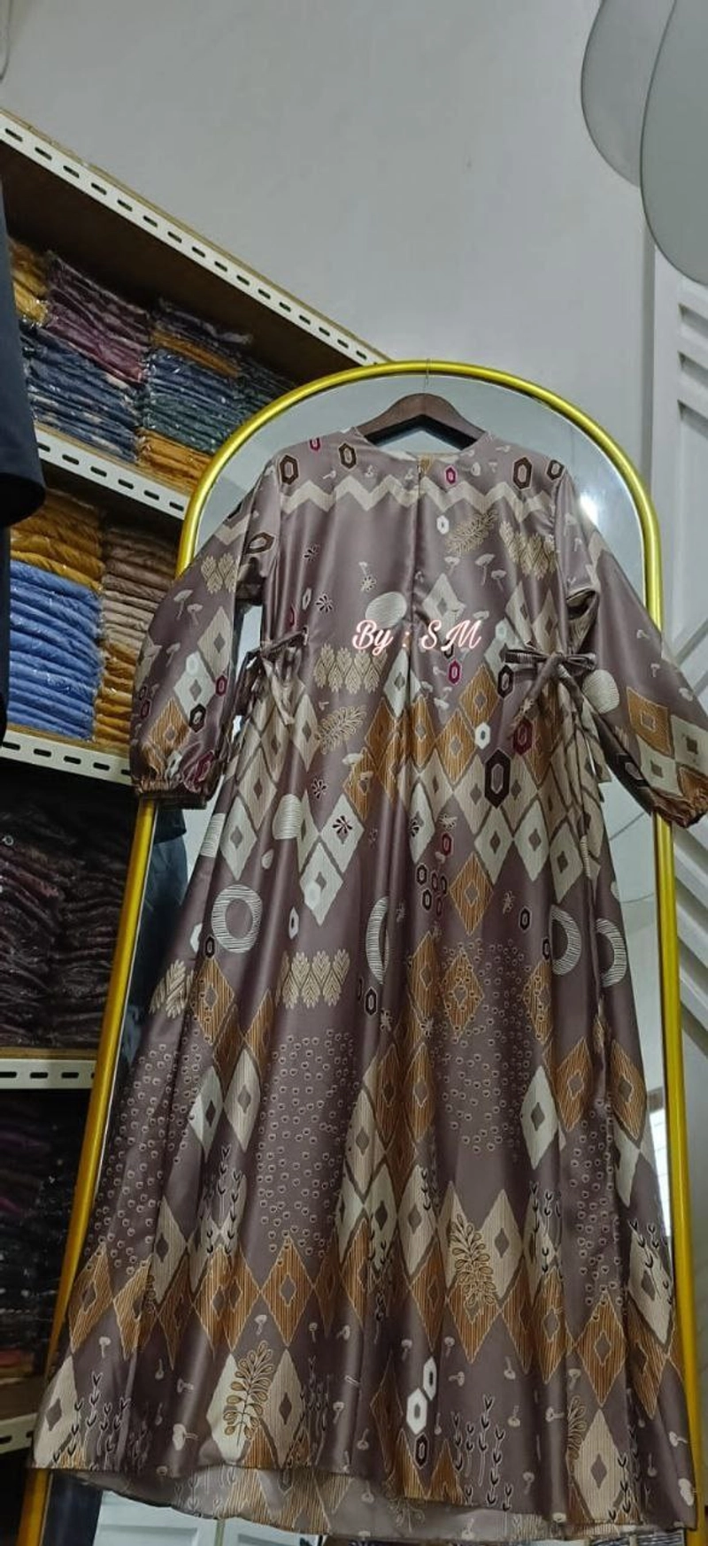 Product image Khisna collection - Ayunda Gamis Modern Kekinian Cantik Banget Allsize 110cm Ayunda 4