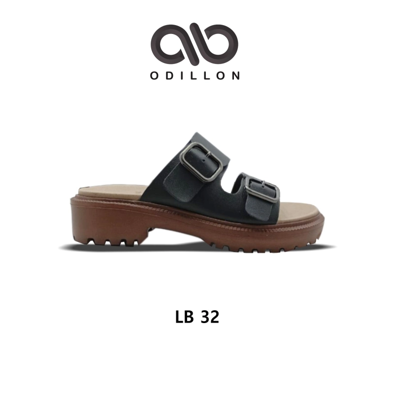 Product image Odillon - Odillon - LB 32 / Sandal Slip On Wanita Casual 36 BLACK