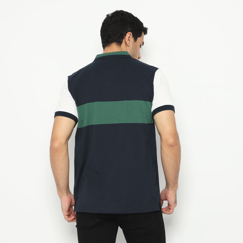 Product image MATSUDA APPAREL - MATSUDA Kaos Polo Shirt Pria Kerah Ena M (LD 104 CM) NAVY