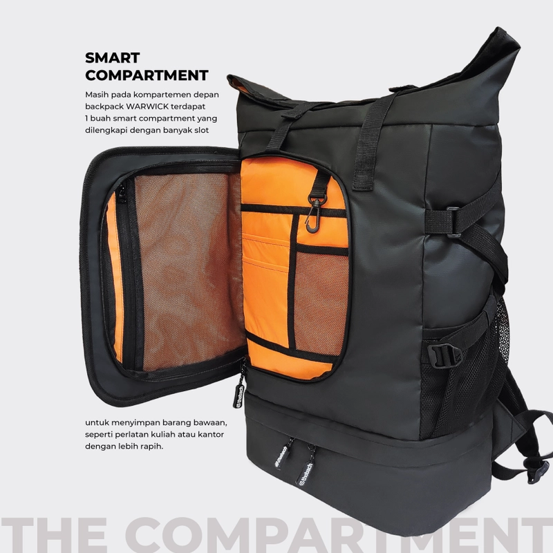 Product image Thobach official - THOBACH Backpack Anti Air Waterproof WARWICK 500 gr Black