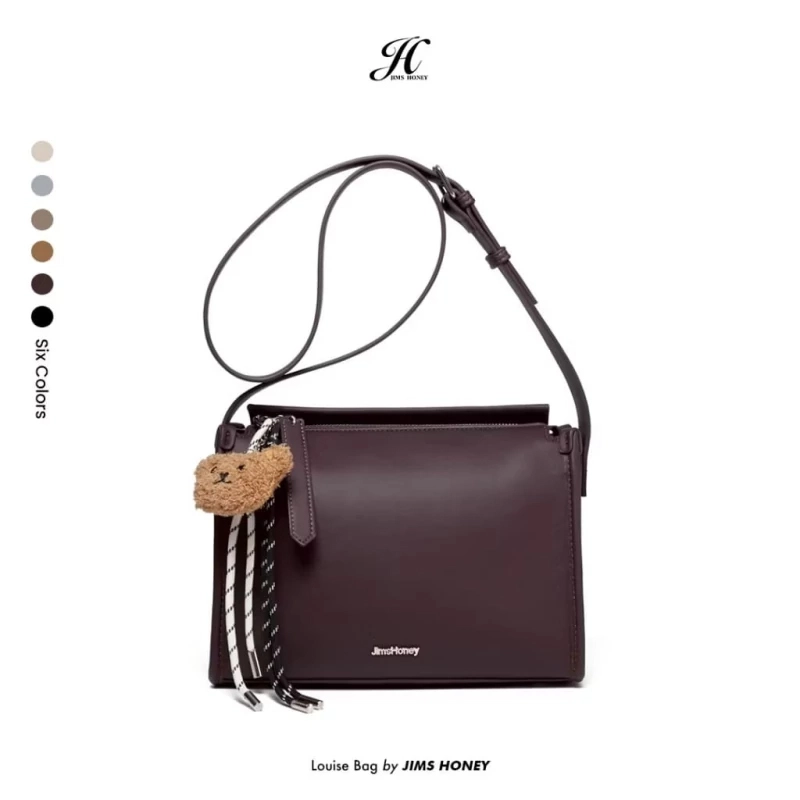 Product image JIMSHONEY SUKABUMI - JIMSHONEY SUKABUMI - LOUISE BAG - TAS BAHU TERBARU ALL SIZE BROWN