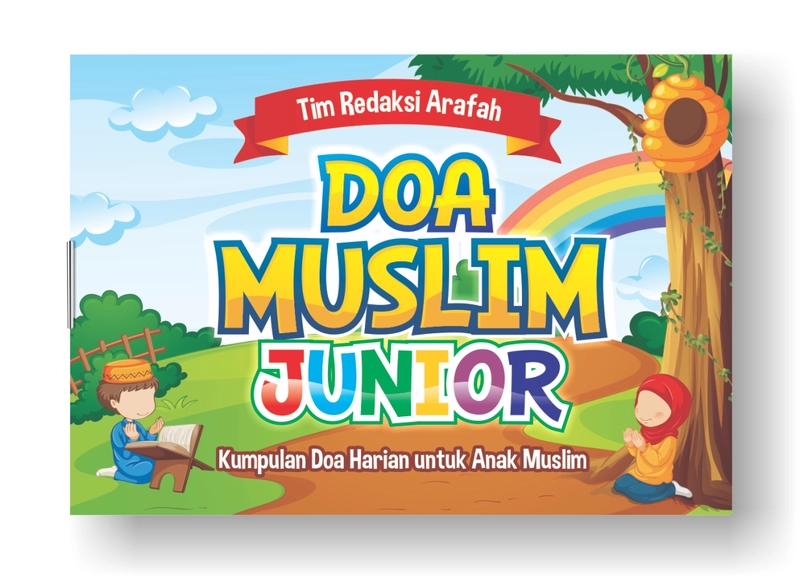 Product image Pustaka Arafah - Buku Doa Muslim Junior Saku Landscape Biru