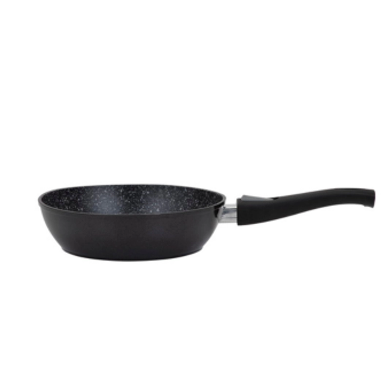 Product image KJU - RESTO ALUMINIUM DEEP FRYPAN - ARIES - 28CM 28cm Hitam