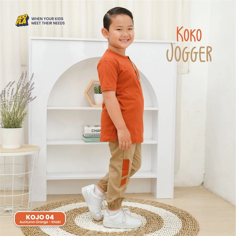 Product image Hoofla - Koko Anak/ Pakaian Anak Muslim Koko Jogger Furqon S KOJO 04