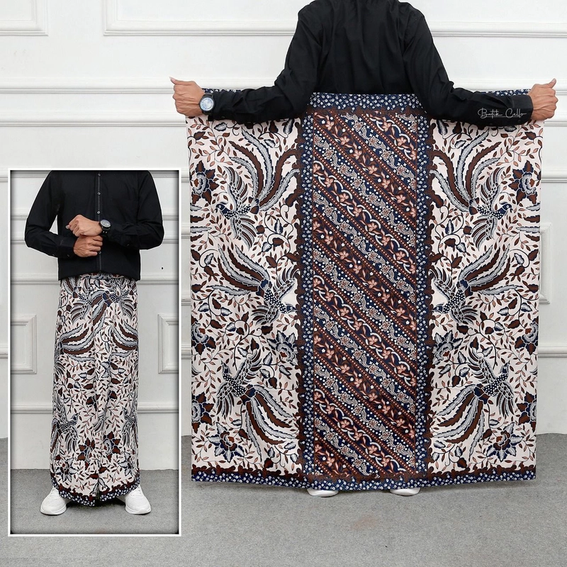 Product image Batik Alfin - Sarung batik santri dewasa motif laseman nyaman di pakai sarung dewasa Sarung dewasa Sarung laseman putih