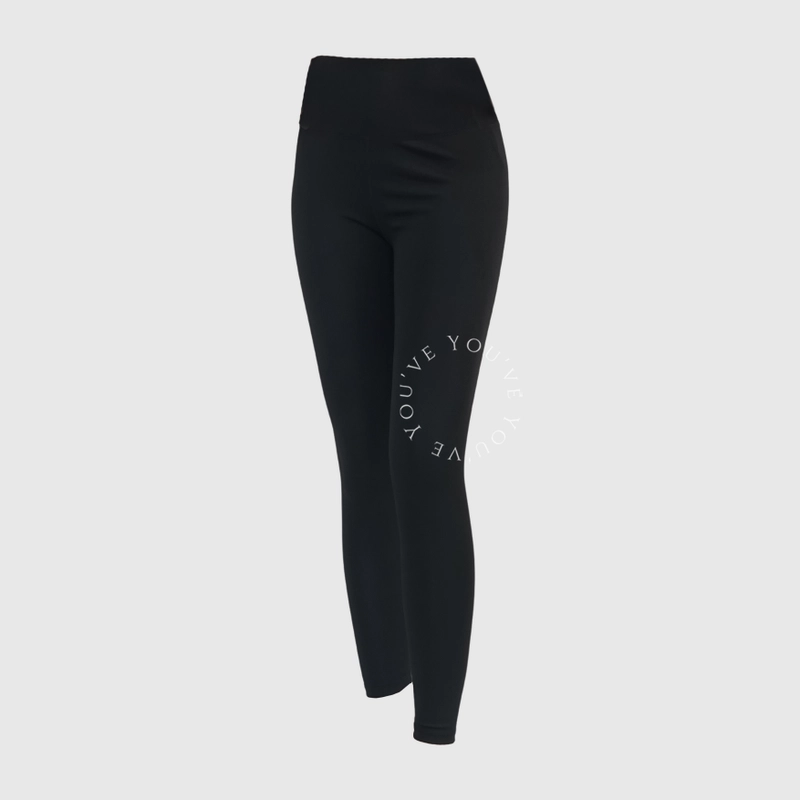 Product image Youhave - Celana Yoga Legging Olahraga Panjang Wanita Gym Running Sport Polos Tennis Y00006 XL Black