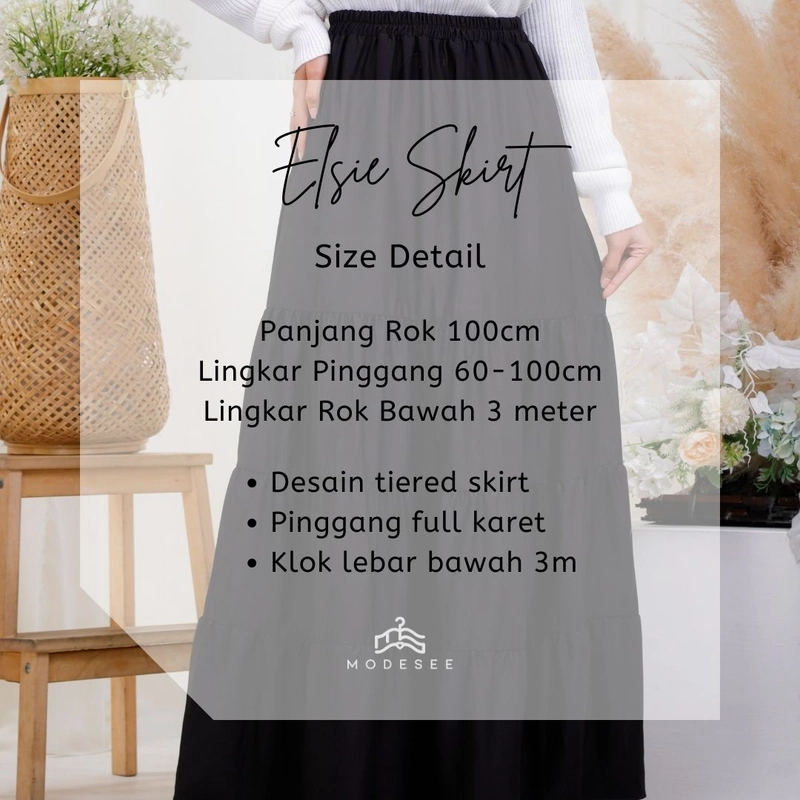 Product image Elsie Skirt Allsize Clear White