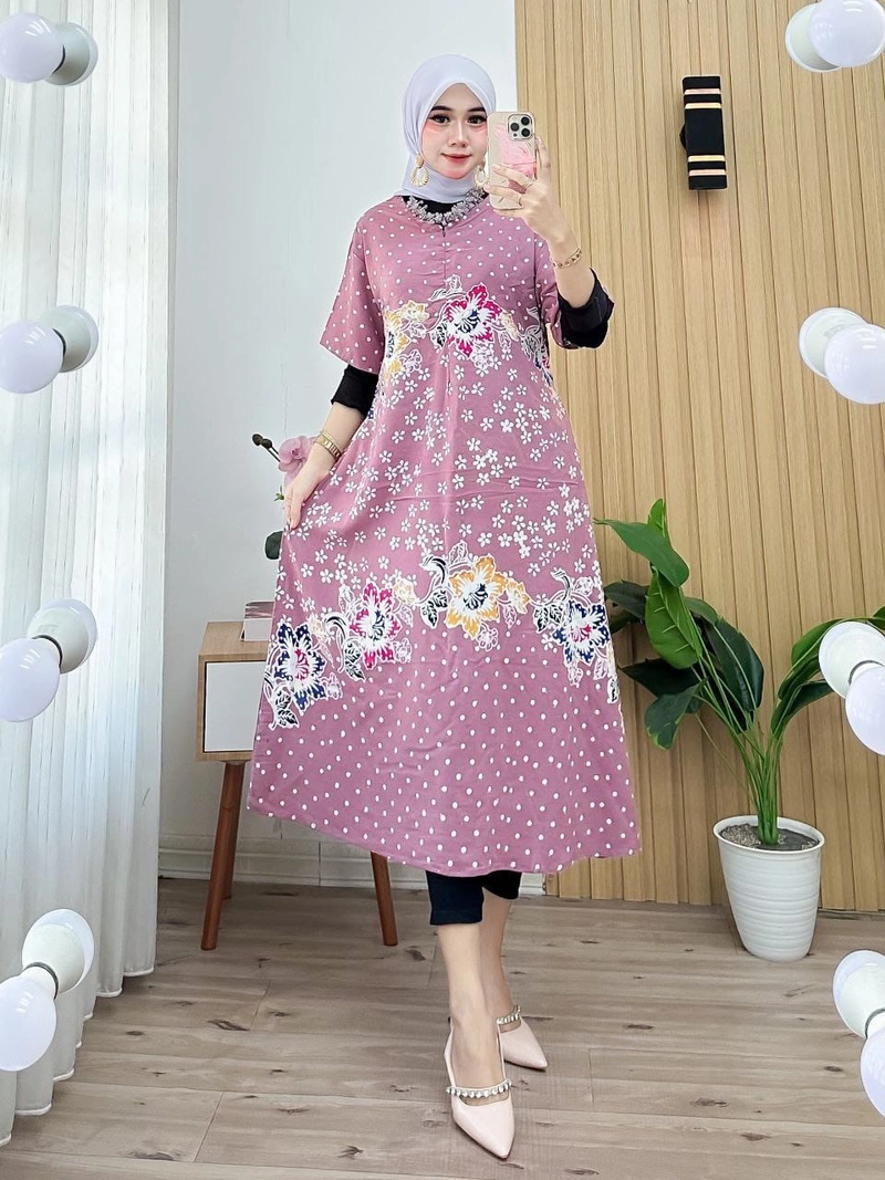 Product image Nauriya Fashion - DASTER MELATI JUMBO LD 120CM Allsize E