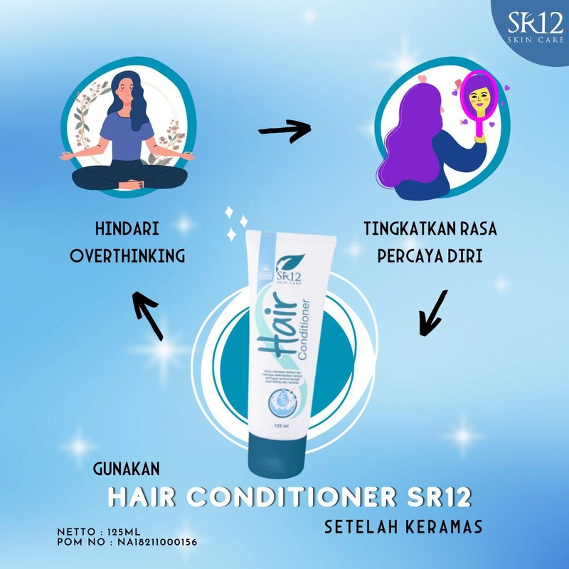 Product image SR12 Hair Conditioner Merawat Rambut Sehat Lembut Dan Mudah Diantur 125 ml With Parfum