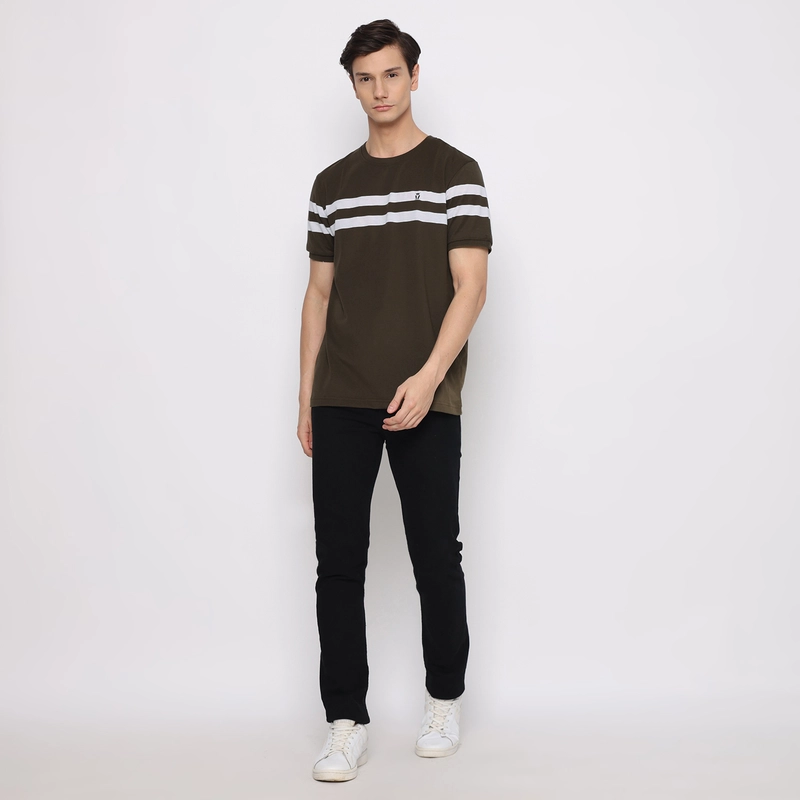 Product image MATSUDA APPAREL - MATSUDA Kaos Pria T shirt Ichinomiya M OLIVE