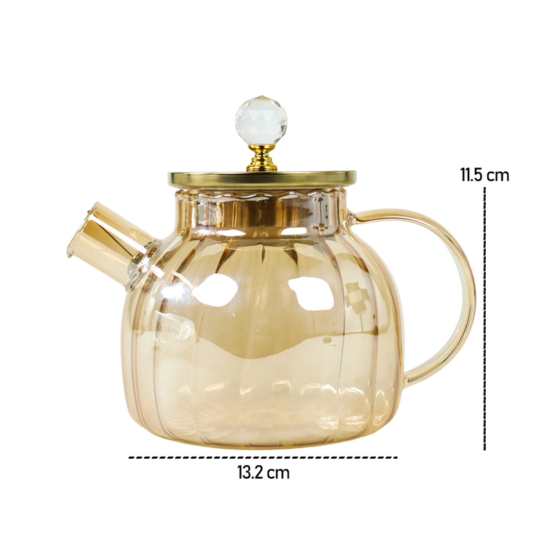 Product image RUMAH RAYA - (PO) Teko Pitcher Teh Teapot Maker 1L - BR-383 1000 ml Golden
