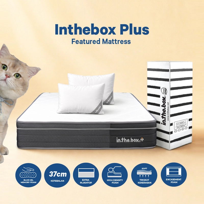 Product image Inthebox - Kasur Springbed Plus 90 x 200 cm Kasur Springbed