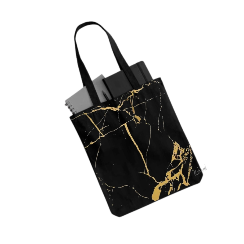 Product image KAHASIL - Tas Totebag Wanita Tote Bag Jinjing Shoulder Bag Polyester KHTB34 all variant Gold