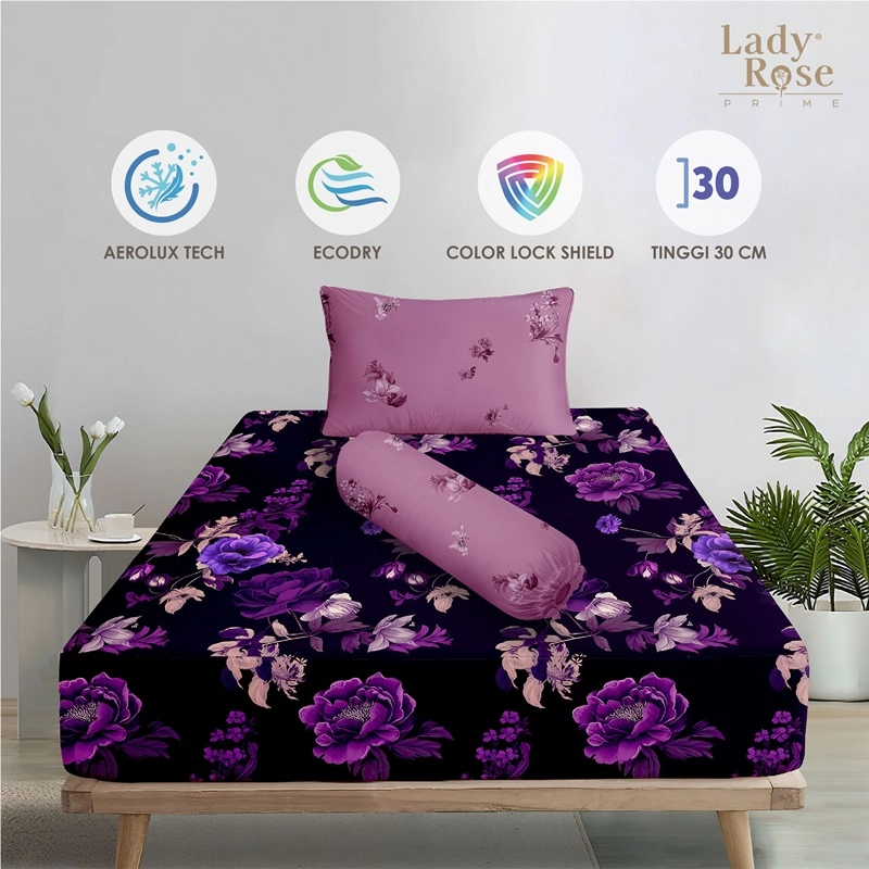 Product image LADY ROSE OFFICIAL - Lady Rose Prime Bed Cover Raisa 120x200x30 Single 120