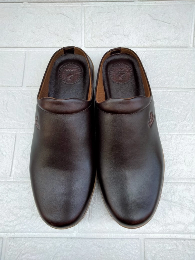 Product image RENINE - ALZ L801 Bustong Sepatu Sandal Kulit Asli 39 Brown