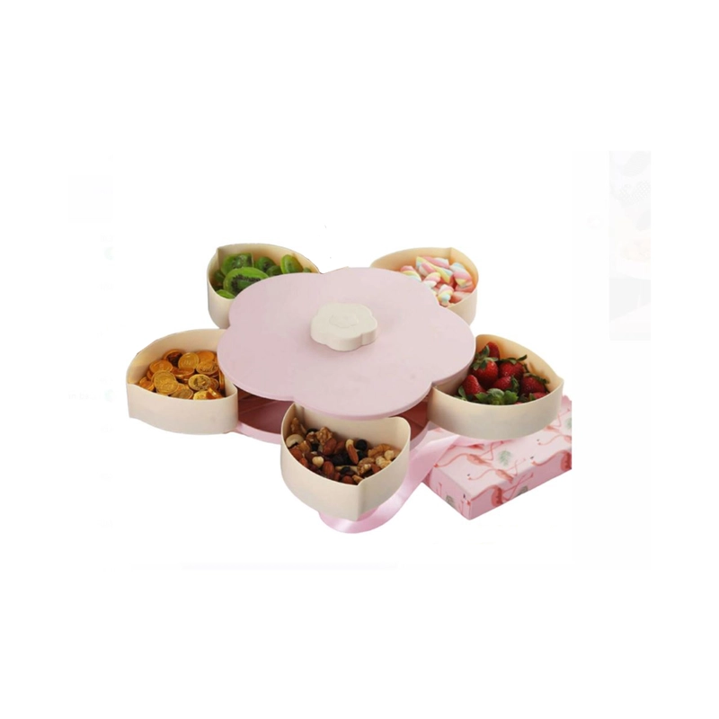 Product image UTAMAMEGA - Flower Candy Box Tempat Snack Putar Warna Random