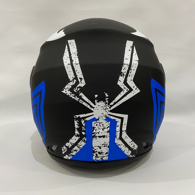 Product image Helm Nuvo Venom Biru Doff - Helm SNI - Helm Dewasa L Nuvo Venom Biru Doff