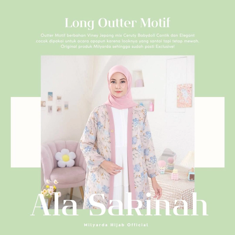 Product image Milyarda Hijab - Paket Hampers Box SegiEmpat Motif 2pcs Box