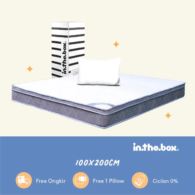 Product image Inthebox - Inthebox PRO Free Bantal 1 Pcs F388PR-MT1P-120NTR  90x200 Ungu