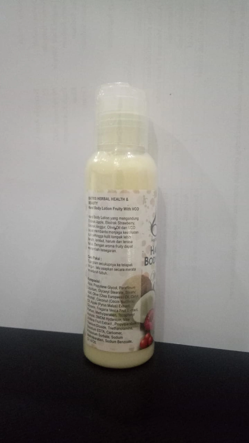 Product image Batrisyia Body Lotion Fruity 100 Ml VCO