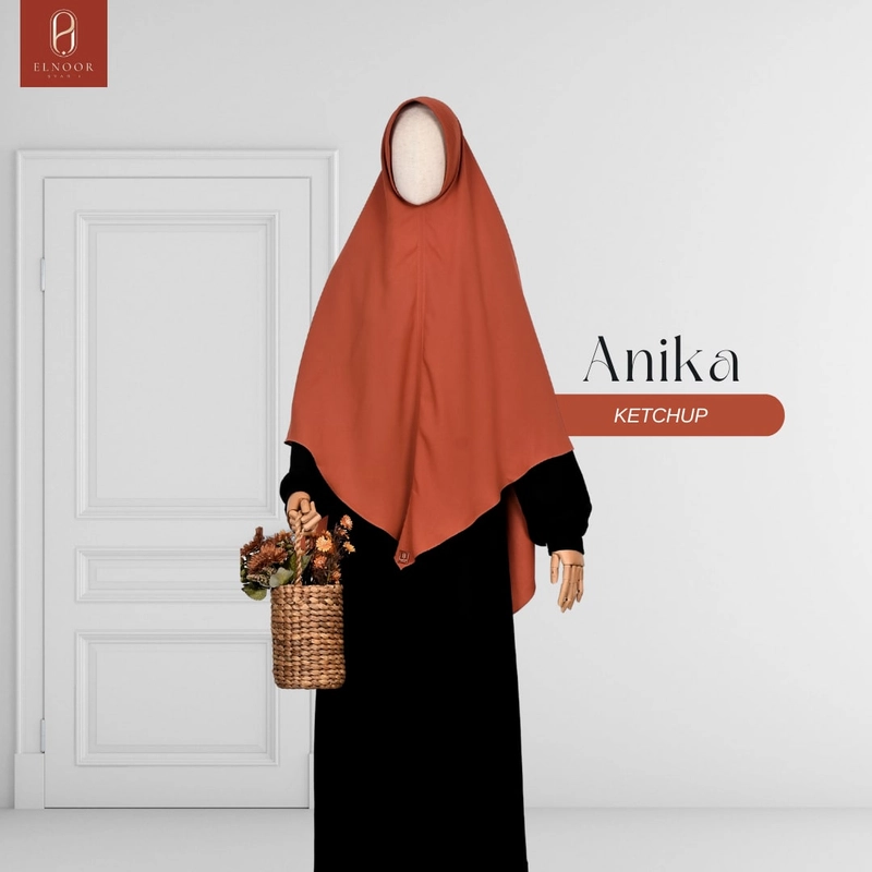 Product image ELNOOR SYAR'I - ANIKA KHIMAR ANTEM ALL SIZE Crushed Grape