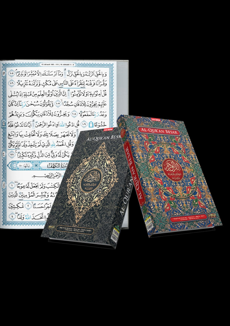 Product image Cordoba Al-Quran Mushaf Kabir Ukuran Besar Jarak 1 Meter Masih Terbaca (B4) B4 Random