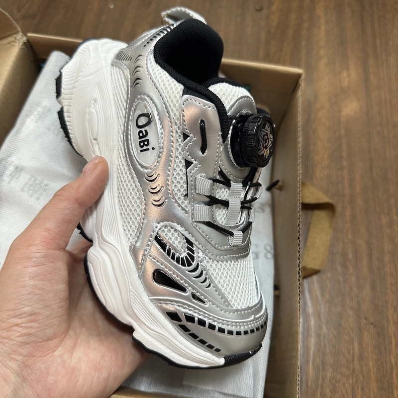 Product image Meonky Official - Sepatu Anak laki laki Perempuan Original Sneakers Pesta Lucu Kode Q - 51 Cocok Untuk Sepatu Sek 26 Hitam