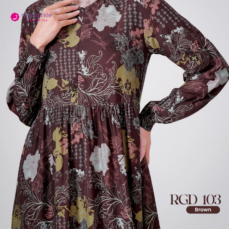 Product image RAUNAPRIDE OFFICIAL - GAMIS DEWASA 103 - RGD 103 S BROWN