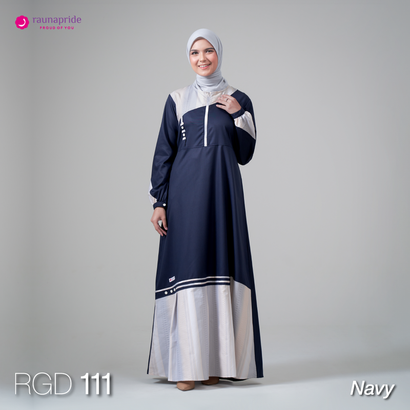 Product image RAUNAPRIDE OFFICIAL - GAMIS DEWASA - RGD 111 S NAVY