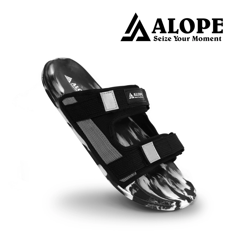 Product image ALOPE OFFICIAL - ALOPE - SANDAL SELOP JARVIS SANDAL PRIA DEWASA 39 HITAM