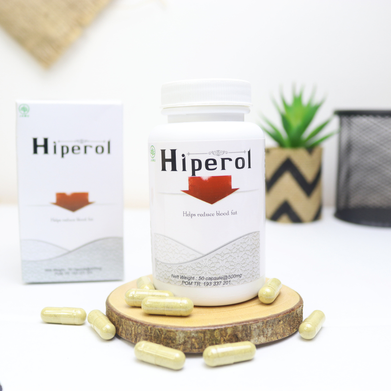 Product image Elhafidz Herbal - Hiperol Kapsul Untuk Mengatasi Kolesterol 500 Krem