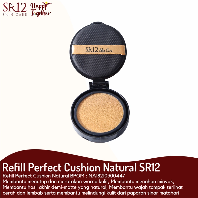 Product image SR12 Refill Cushion SPF 30 Full Coverage Tahan Lama Dan Mencerahkan Kulit 15gr Refil Natural