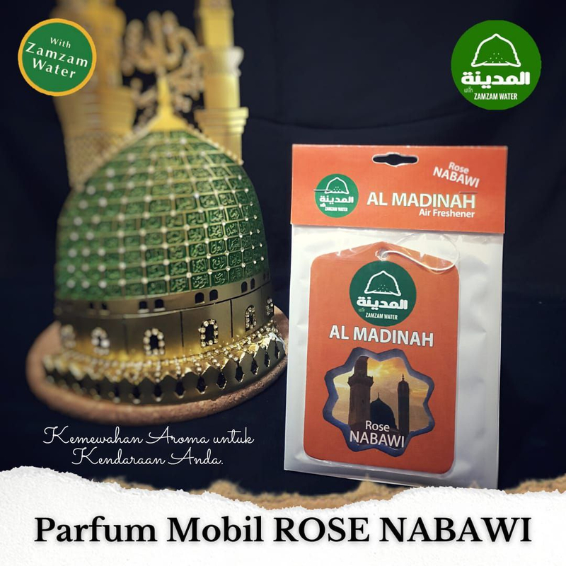 Product image AL MADINAH PARFUM ZAMZAM - Parfum Mobil AL MADINAH S Rose Nabawi