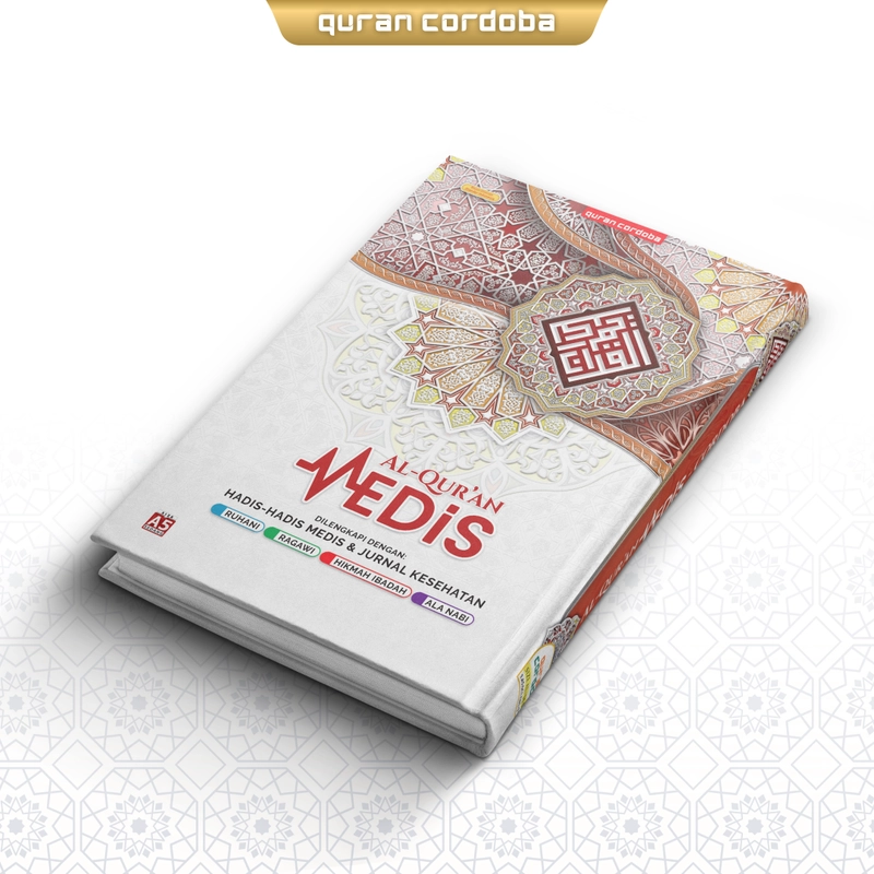 Product image Cordoba - Al Quran Medis A5 Hidup Sehat Cara Rosululloh Ragawi Ruhani Ala Nabi & Hikmah Ibadah A5 Random