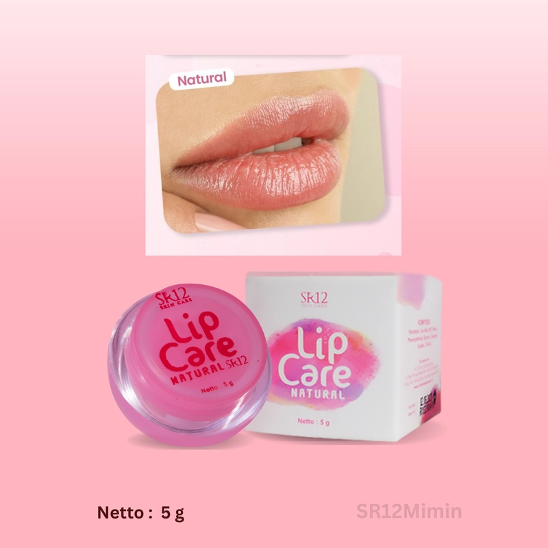 Product image SR12 Lip Care Pelembab Bibir Dan Mencerahkan Bibir Gelap 5gr Lip Cherry