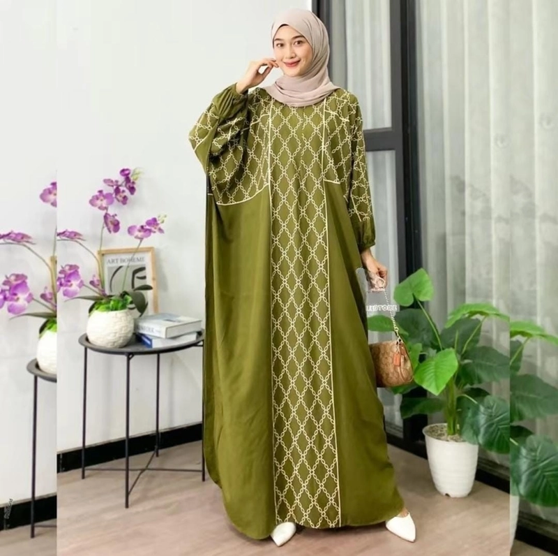 Product image Batik Ayodha - KAFTAN ARAFAH ALLSIZE JUMBO Allsize Pupus