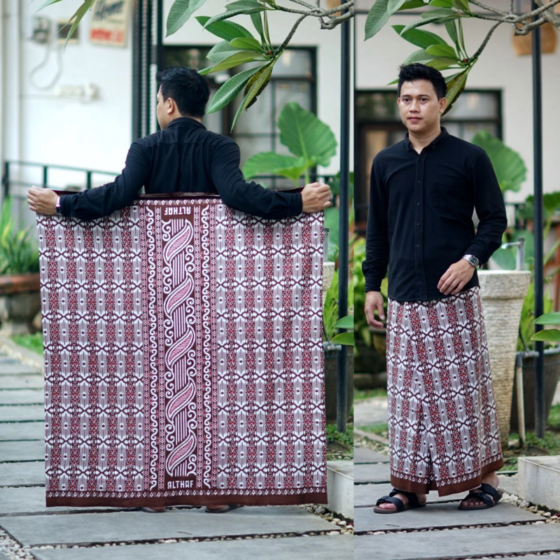 Product image Kois Batik - Sarung Santri Dewasa Motif fairuz Sarung dewasa Fairuz coklat
