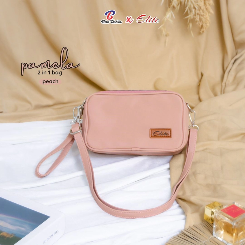 Product image Fisky Collection - Pamela Bag 2in1 Bag 19x7x11cm Peach
