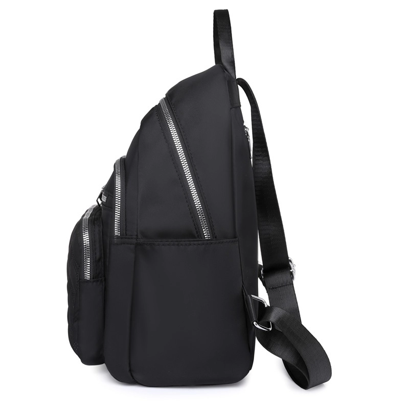 Product image CBL - Tas Ransel Wanita Bordir Waterproof Bahan Nilon Backpack Jotta CBLC20JOTTA Small-Medium Hitam
