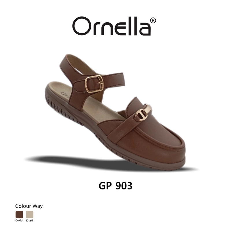 Product image Ornella - GP 903 / Sepatu Sandal Wanita Casual 38 Brown