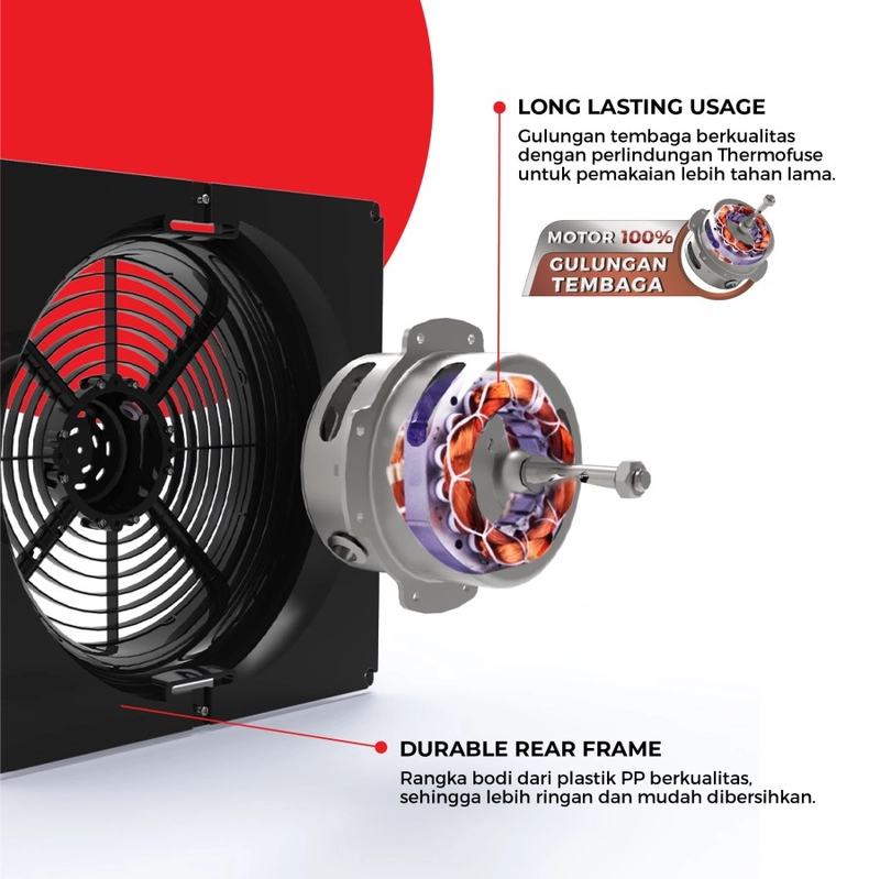Product image Maspion CEF25 Exhaust Ceiling Fan 10 Inch Type CEF25